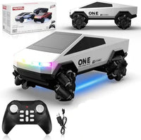 1:28 2.4GHz Remote & Watch Control Tesla Mini Drift Truck