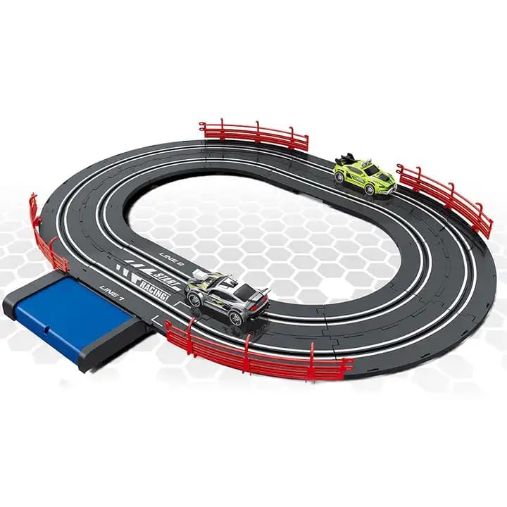 1:43 DIY Top Turbo Slot Racing Track Set