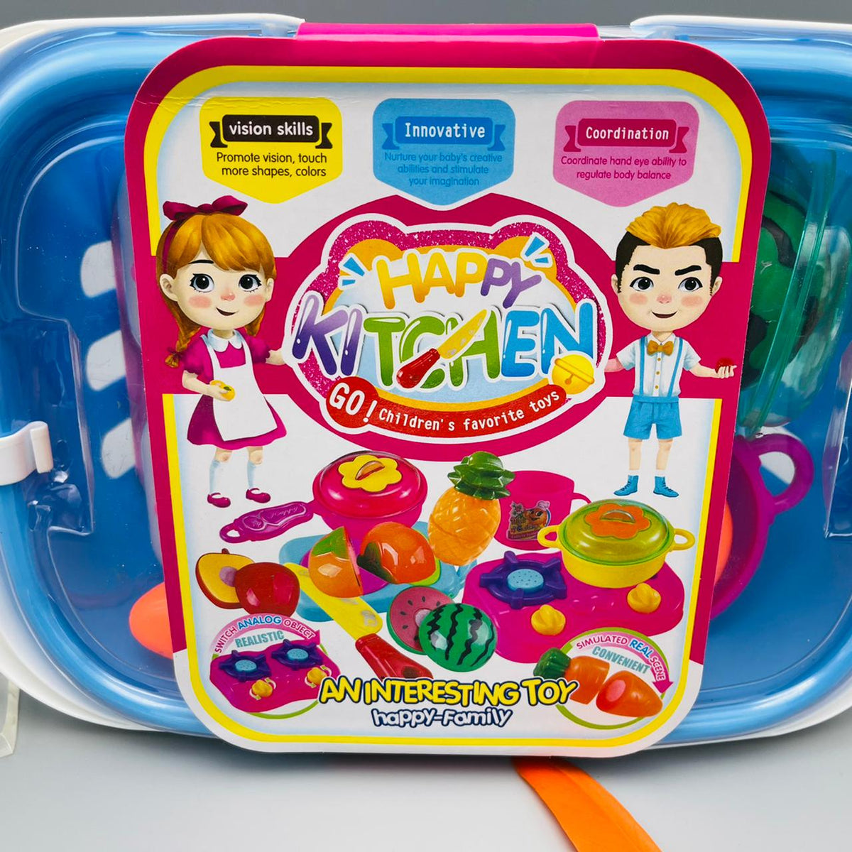 Happy Kitchen, Fruits and Vegetable Cutting Basket