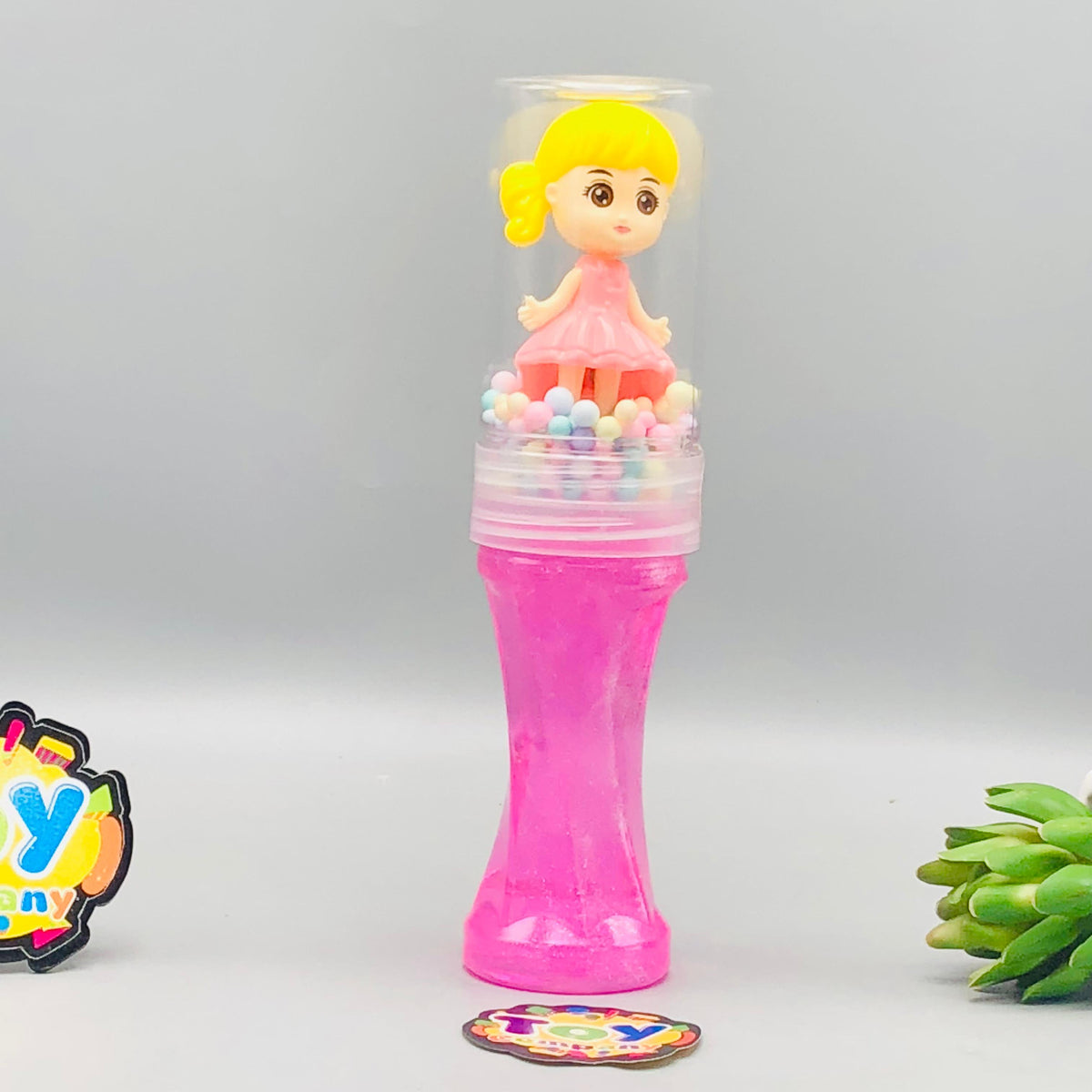 1Pc Mermaid Snowflake Crystal Slime Mud Bottle