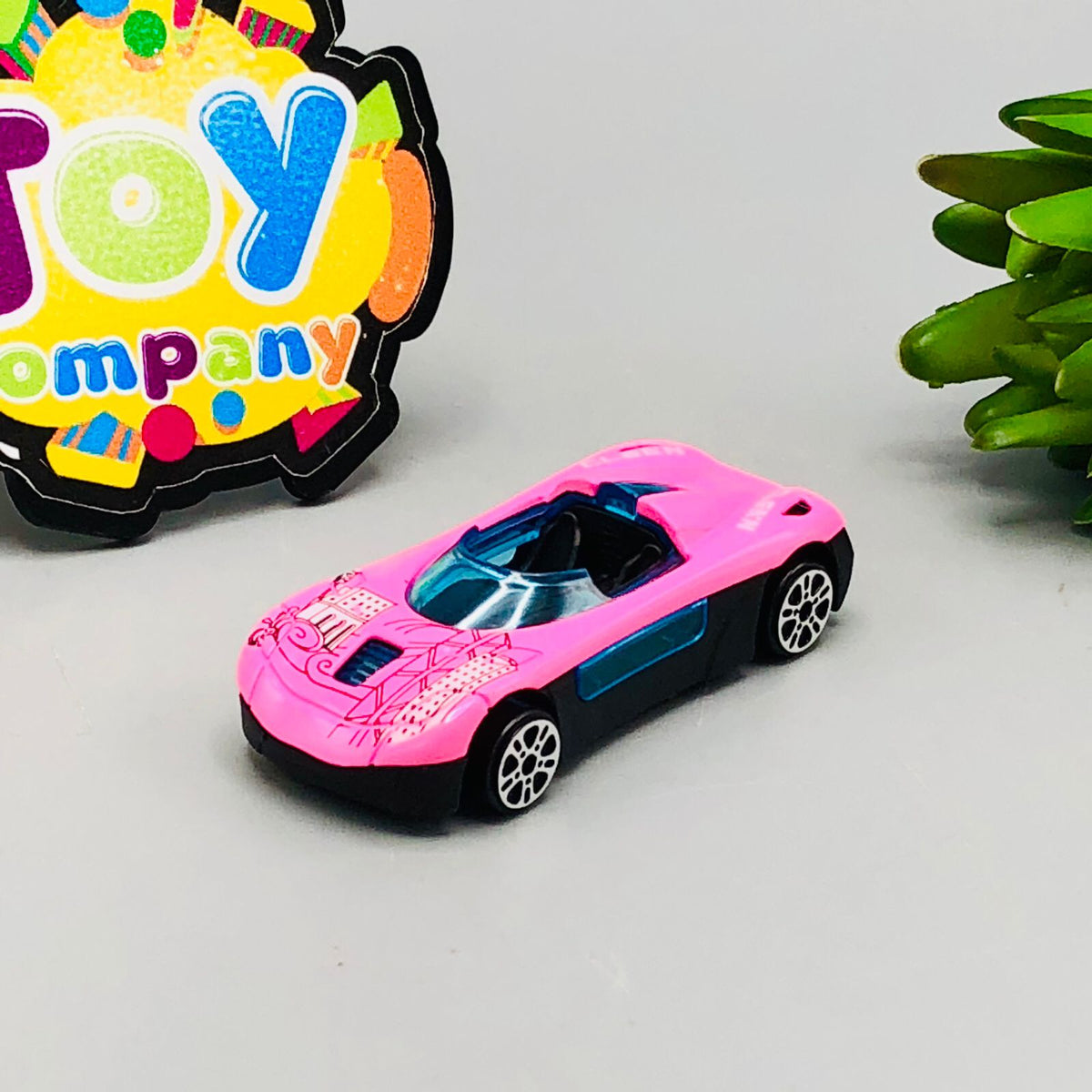 Diecast 300Kmh Inertial Power Cars - 6Pcs