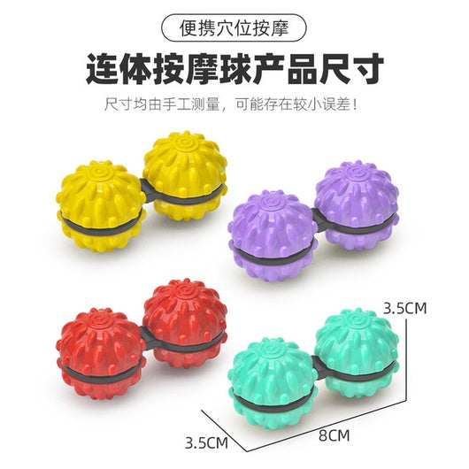 2 in 1 Anti Stress Massage Fidget Spinner Ball