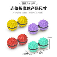 2 in 1 Anti Stress Massage Fidget Spinner Ball