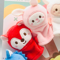 5Pcs Animal Themed Stuff Finger Puppet