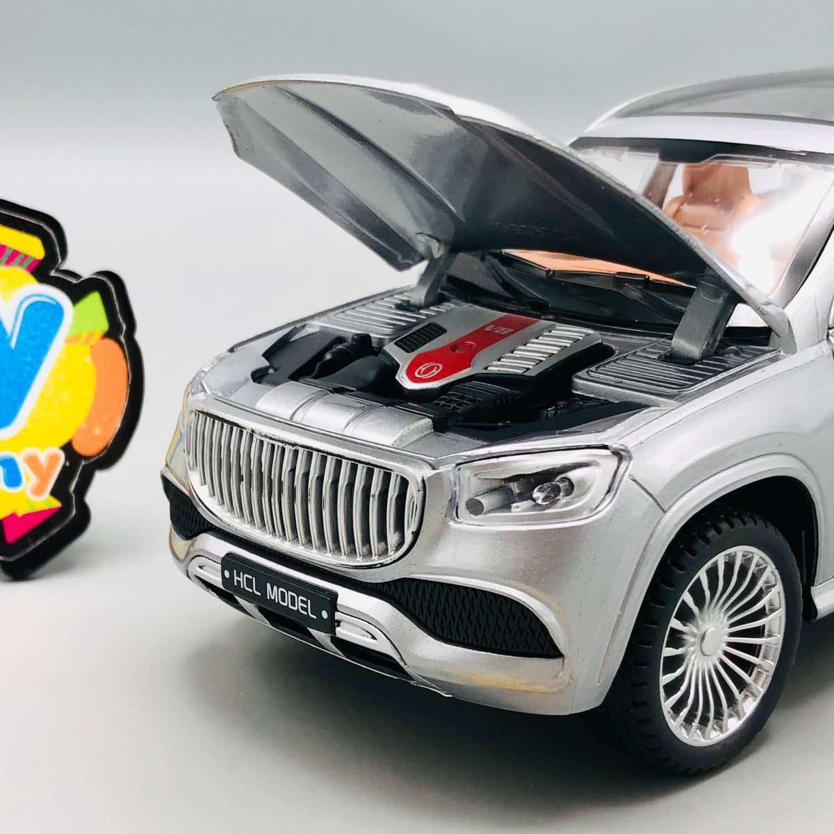 1:22 RC Diecast Mercedes GLS600 Model Car With Smoke