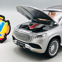 1:22 RC Diecast Mercedes GLS600 Model Car With Smoke