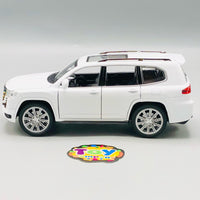1:24 Diecast Land Cruiser LC300 Model Car With Smoke