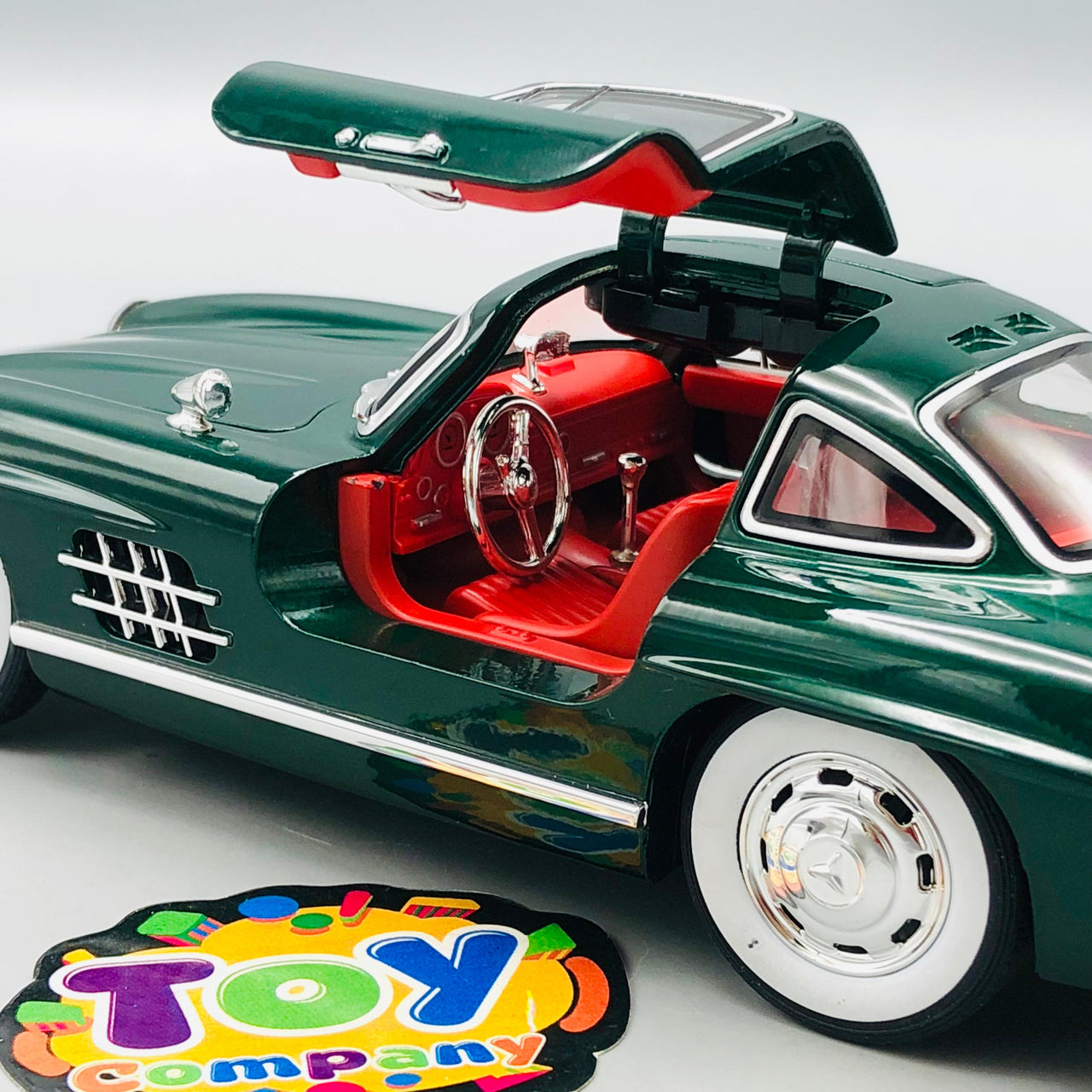 1:24 Diecast Benz 300SL Model Car - Without Smoke