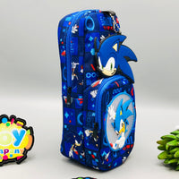 Premium Sonic The Hedgehog Themed Kids Pencil Pouch