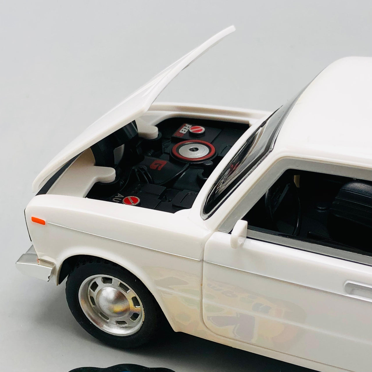 ABS Inertial Russian LADA Model Car - 1Pc