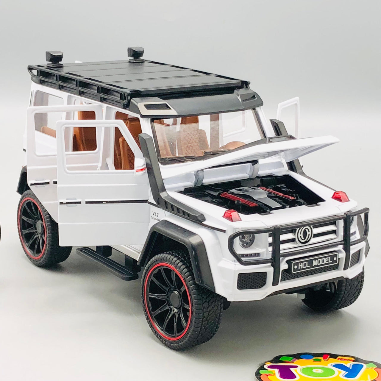 1:22 RC Diecast Mercedes G500 Model Car With Smoke