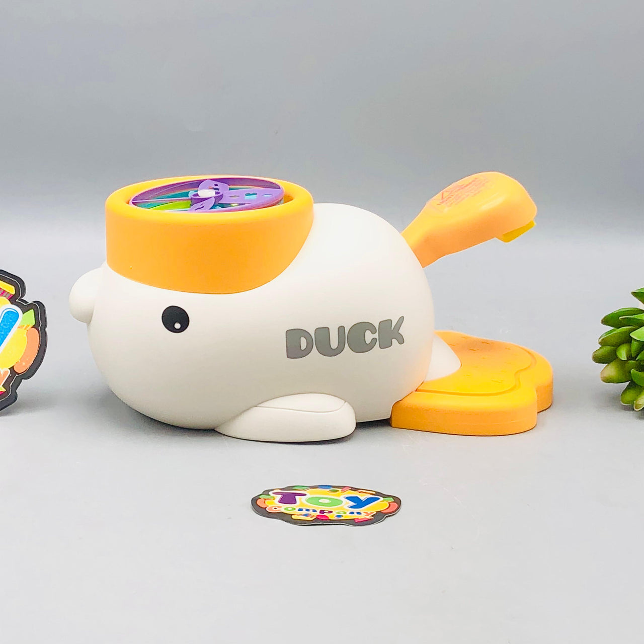 Kids Duck Frisbee Ejection Flying Saucer Game
