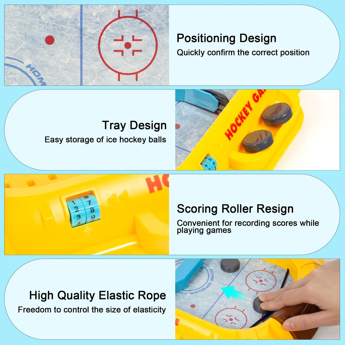 Table Top Ice Hockey Board Game