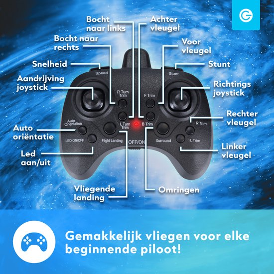 2.4GHz RC Space Fighter Jet Model