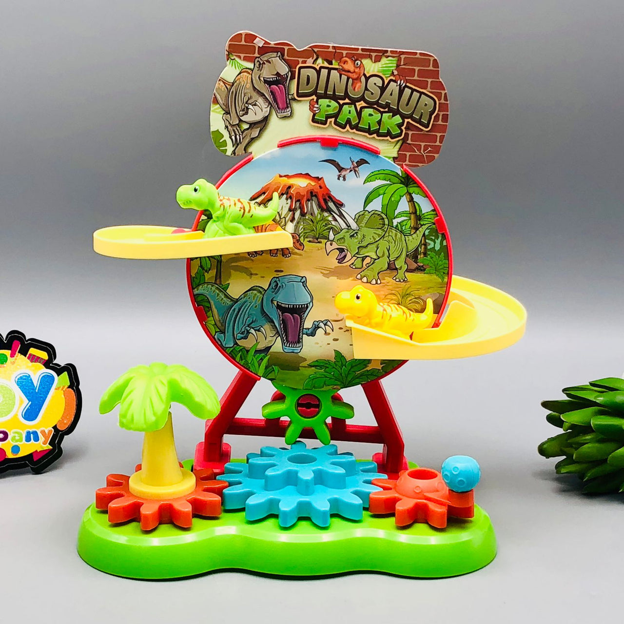 Magnetic Dinosaur Park Adventure Track Set