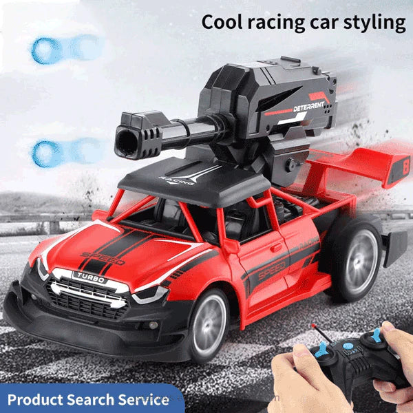 40MHz 1:18 RC Turbo Bubble Shooter Car
