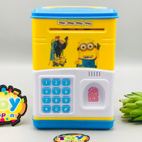 Minions Fingerprint & Password Unlock ATM Machine