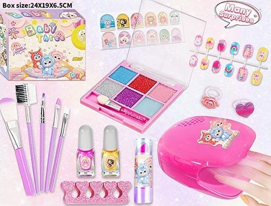 16Pcs Realistic Fantasy Themed Makeup Set