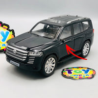 Black ABS Land Cruiser Model Car - Minor Fault