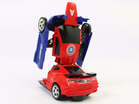 Deformation Avengers Robot Super Change Car With Lights & Music