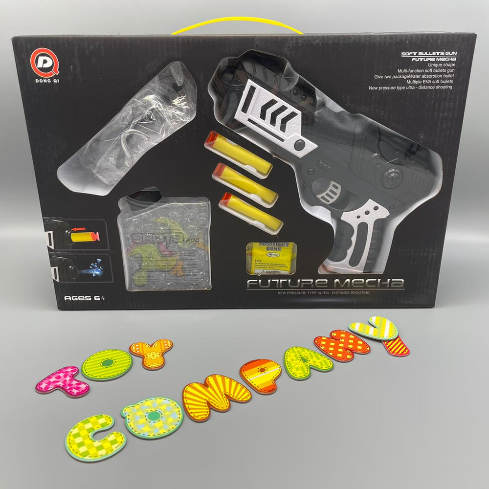 Soft Bullet Pistol with Safety Goggles