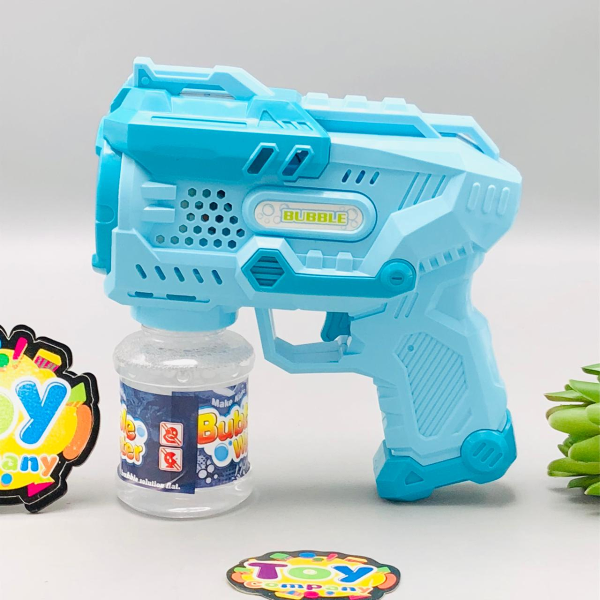 15 Holes Crazy Colorful Bubble Gun Machine