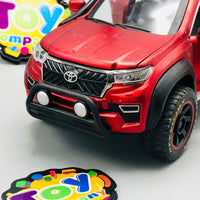 1:24 Diecast Toyota Land Cruiser Prado Off-Road Red Red - Minor Fault
