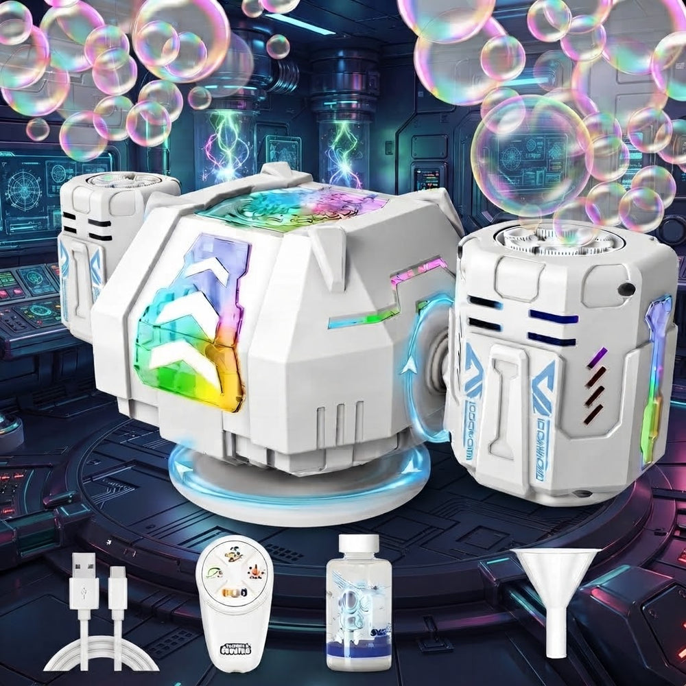 Remote Control Frequent Space Bubble machine