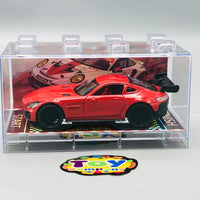 1:64 Diecast Mercedes Benz With Acrylic Display Box - Red