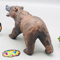 1Pc Premium Brown Bear Animal Figure Toy