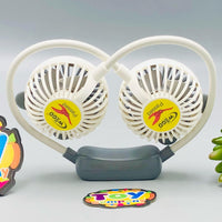 Rechargeable Two Wind Speed Neck Fan