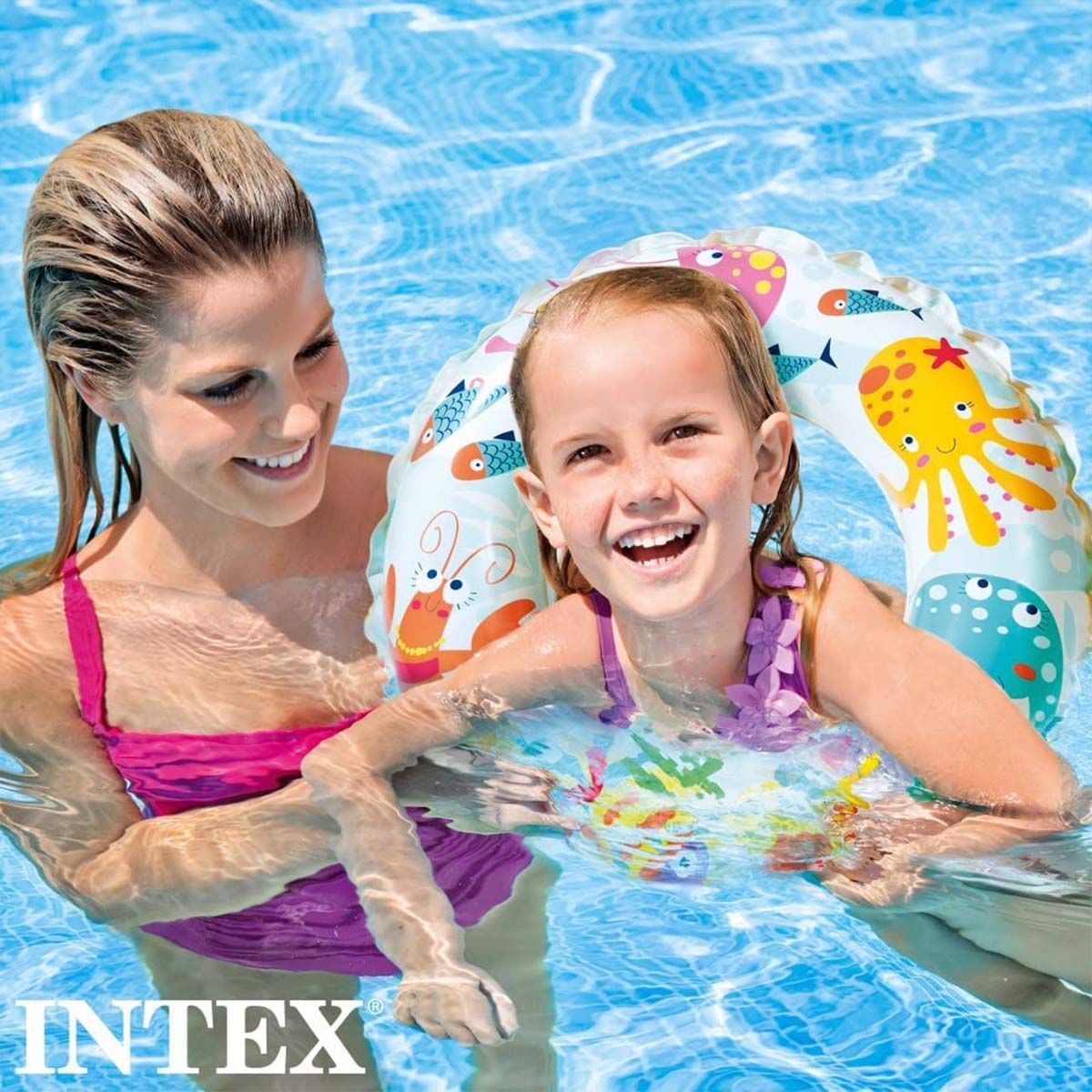 INTEX Transparent Swimming Tube - Assortment