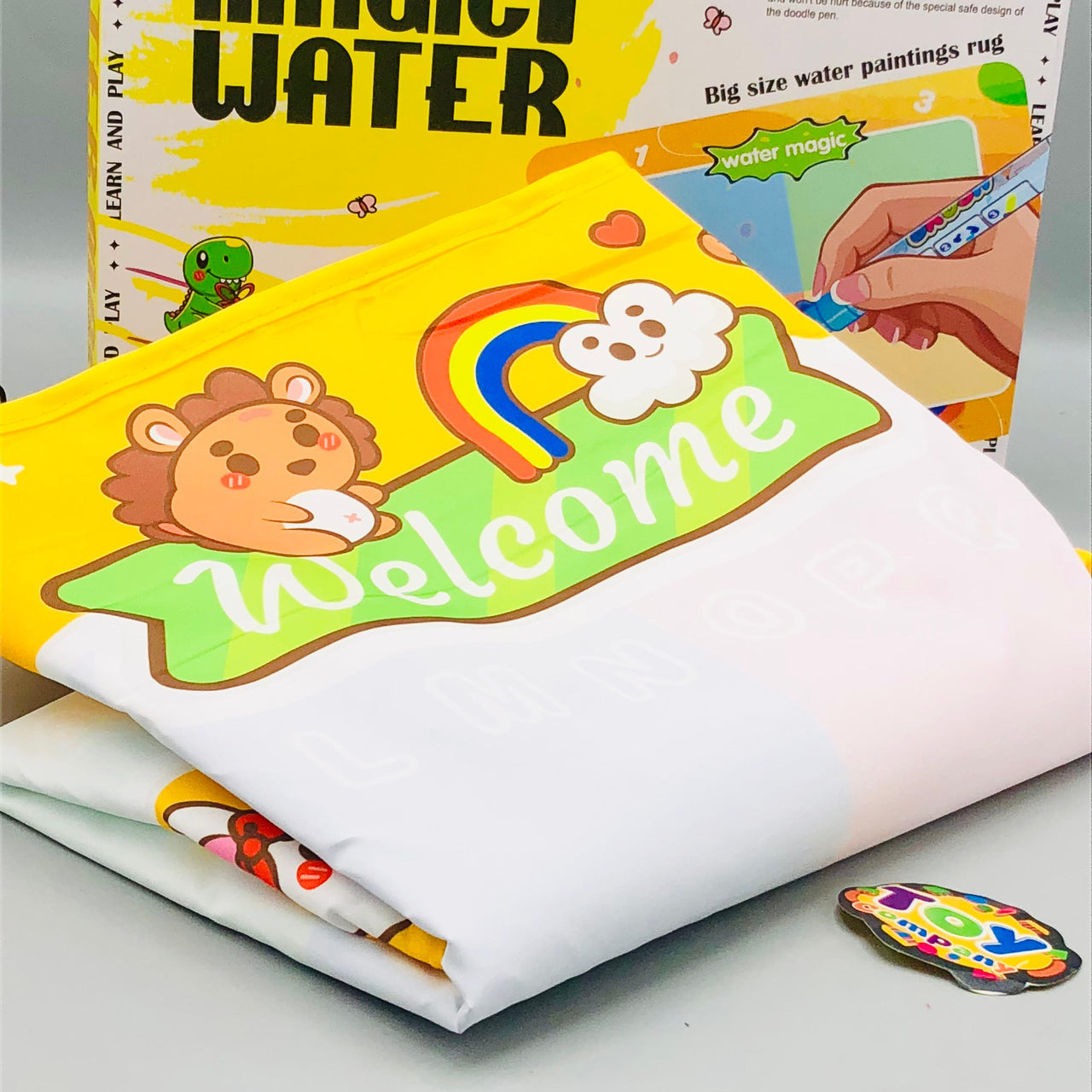 Animal Themed Water Canvas Magical Painting Play Mat