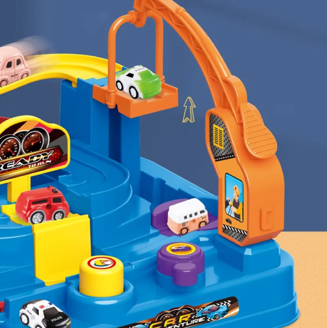 Sliding Adventure Car Track Set