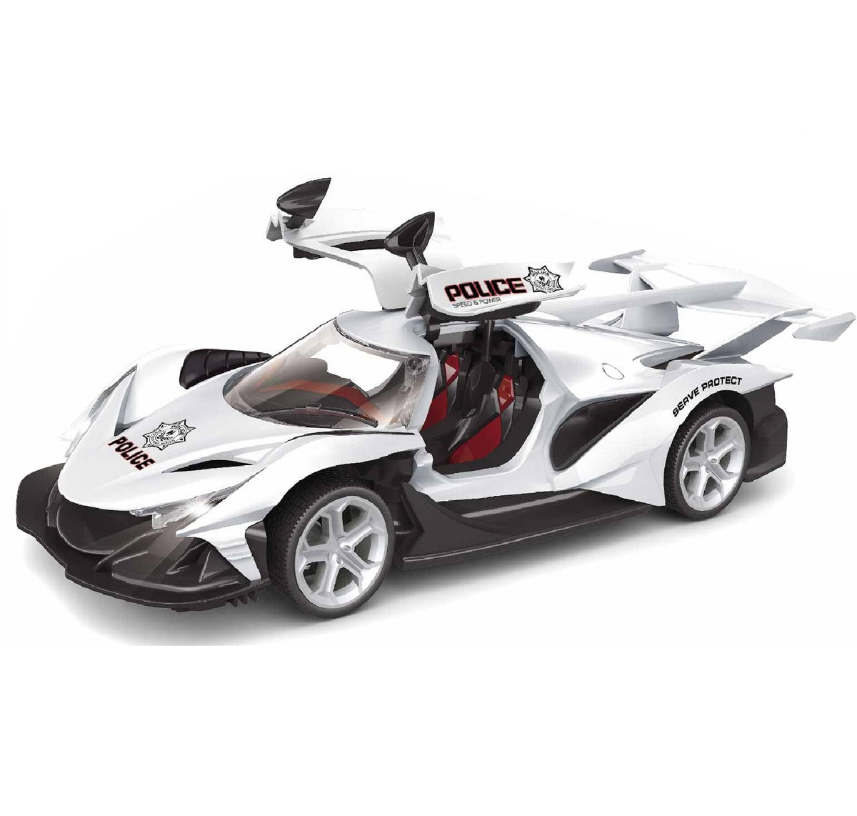 Top Speed R/C Sports Police Car