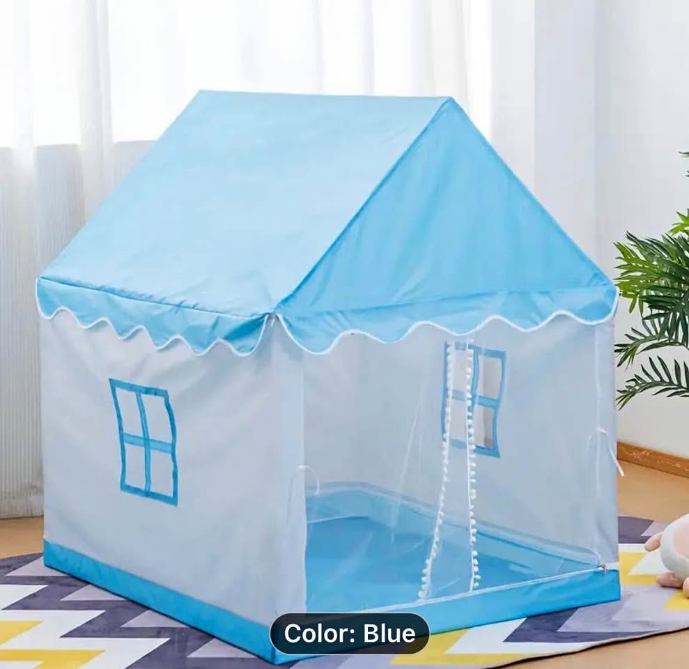 Castle Paradise Play Tent House 100"120"135"cm - Blue