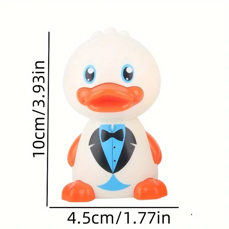 Press & Go Cute Friction Duck - 1Pc