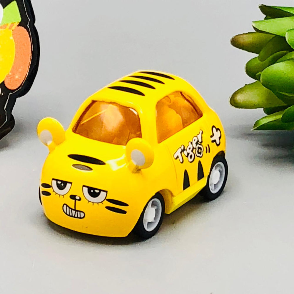 Diecast Friction Cute Animal Theme Car - Assortment