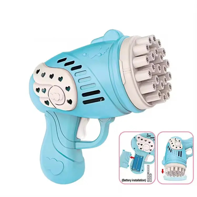 23 Holes Angel Bubble Gun