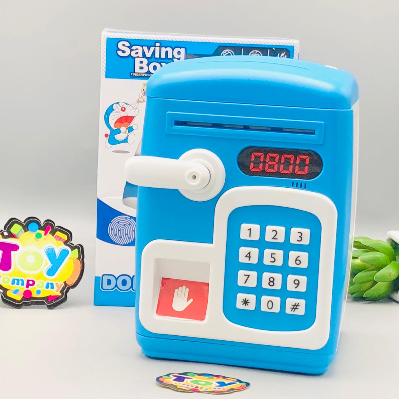 Premium Quality Doraemon Piggy Bank ATM with Finger Print