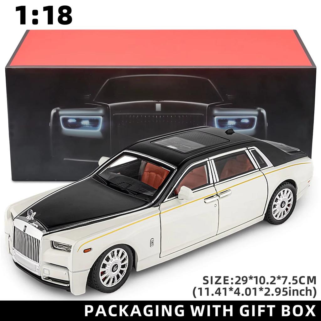 1:18 Diecast Rolls Royce Phantom Model Car