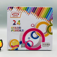 24Pcs Color Pencils Set