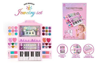 56Pcs Realistic Pretty Girl Makeup Kit