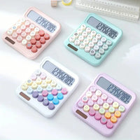 Thumbnail for Electronic Multi-Color Dual Power Calculator