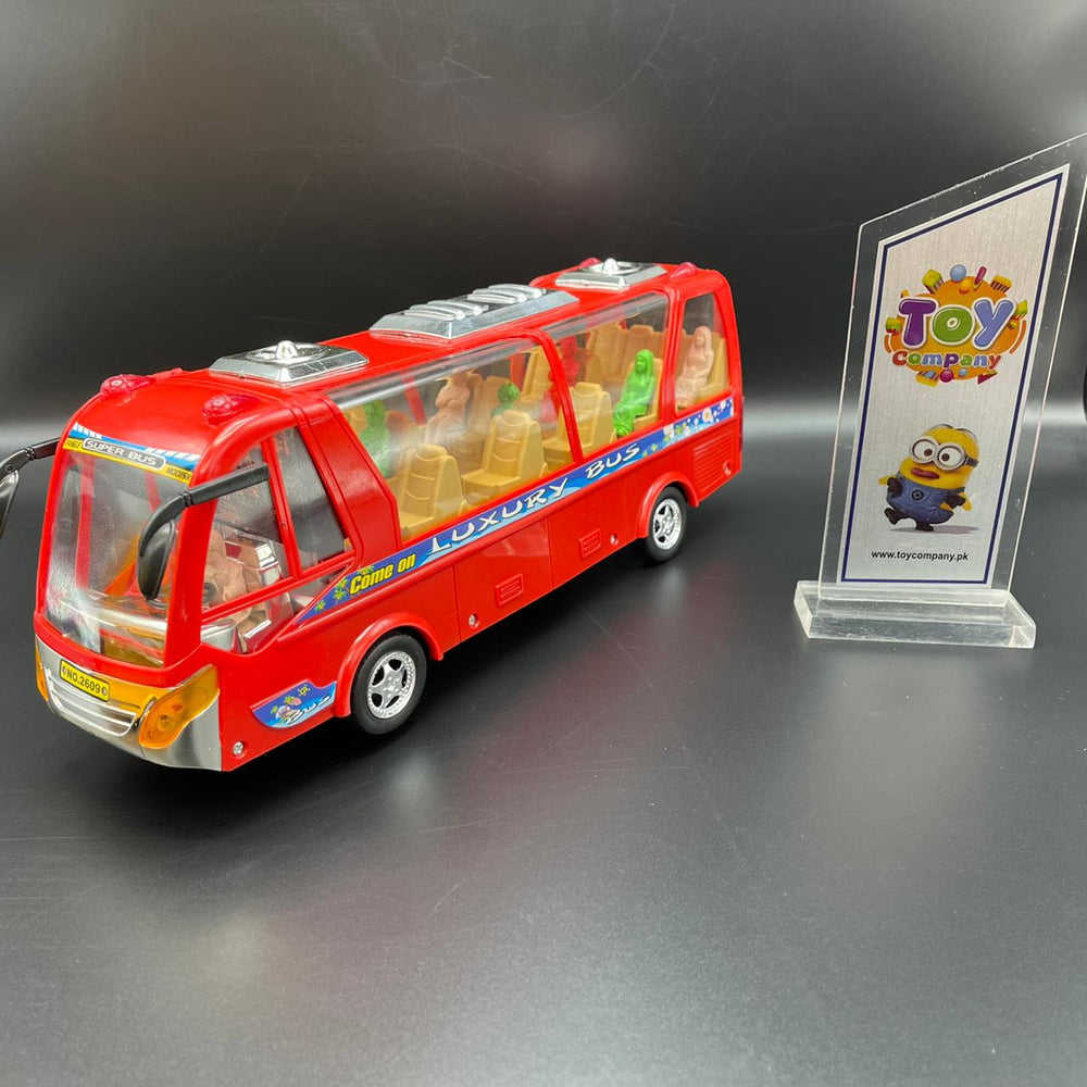 Public Luxury Bus with Lights and Sound