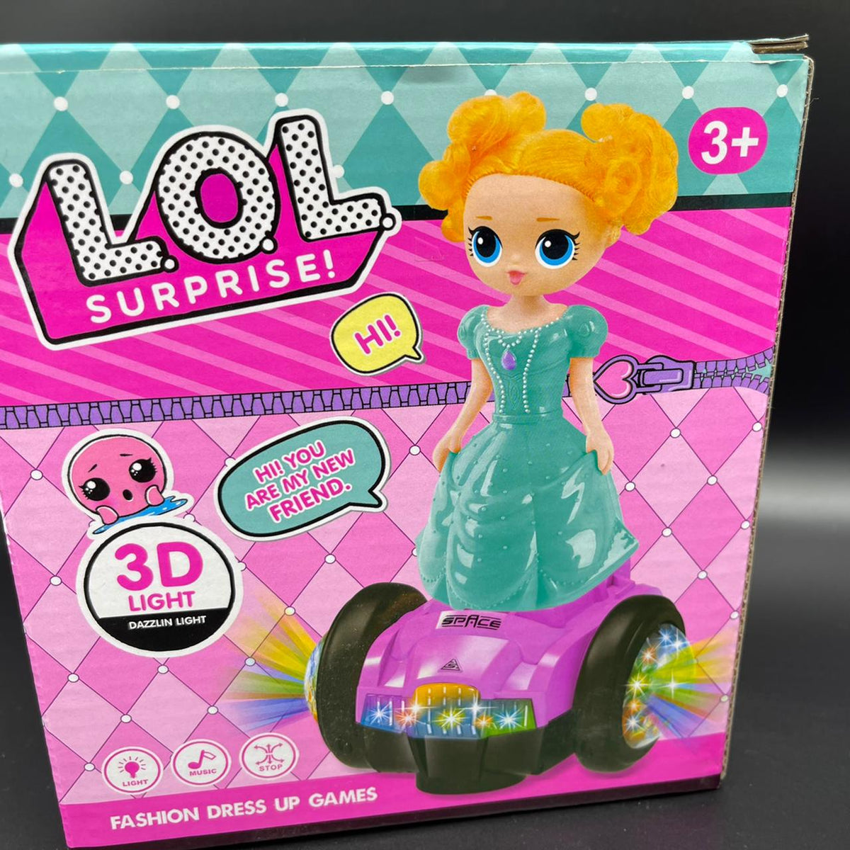 LOL Balance Cartoon Car