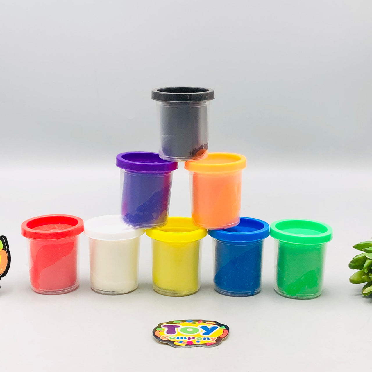 56g Kids Colorful Play Dough Set - 8Pcs