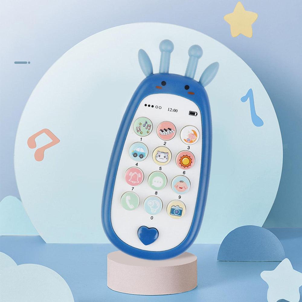 Giraffe Design Kids Musical Puzzle Mobile Phone