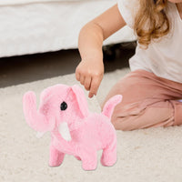 Cute Walking Plush Elephant With Sound