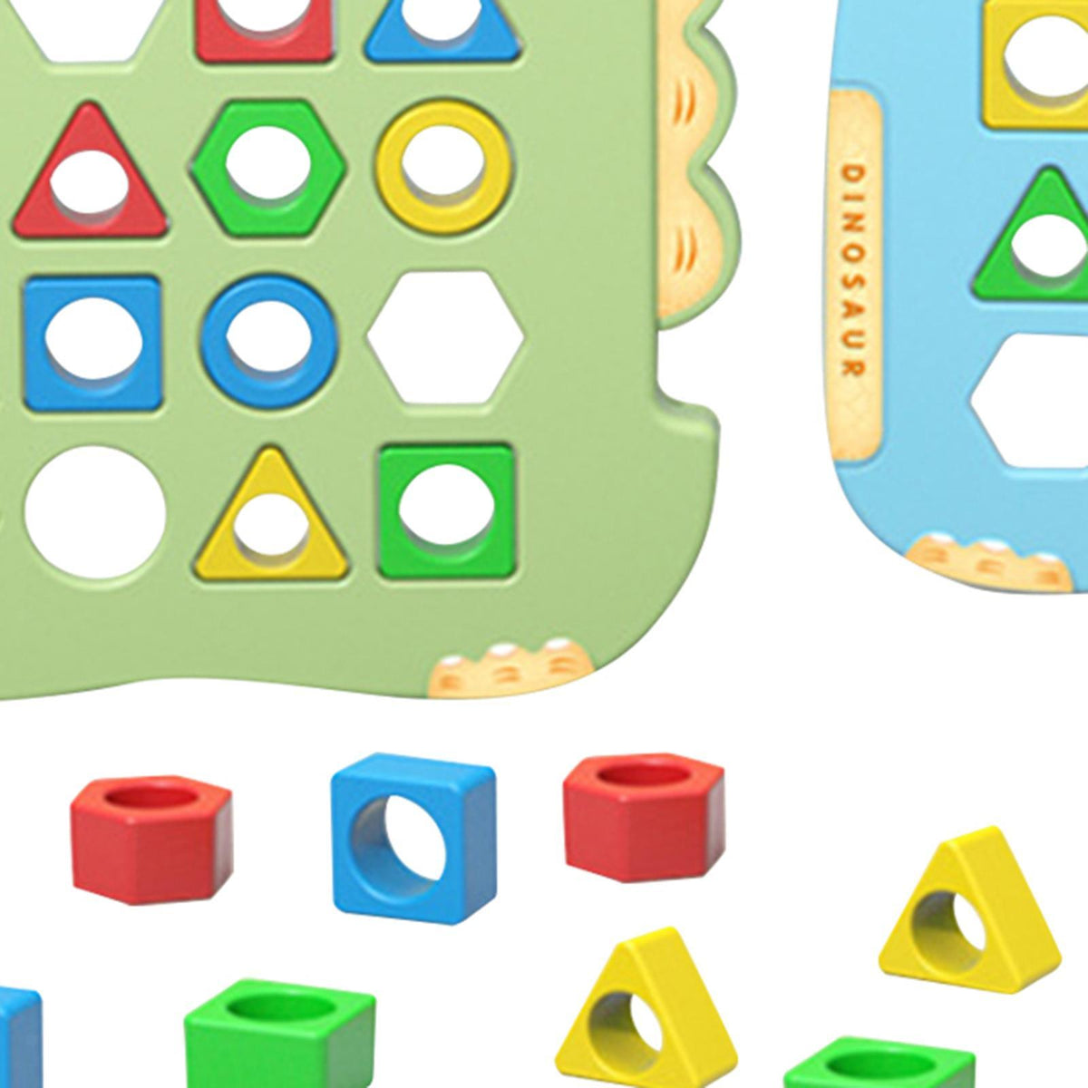 Dinosaur Pairing Shape Puzzle Game